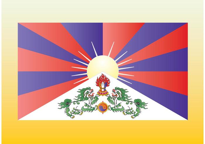 Tibet Flag Tibet Flag