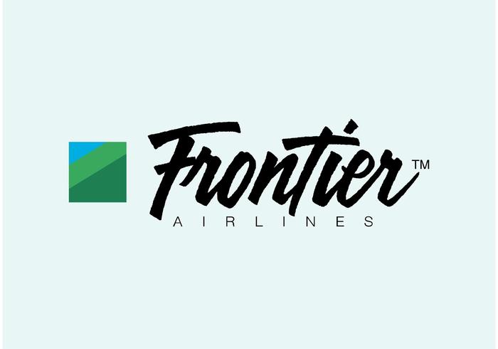 Aerolíneas fronterizas vector