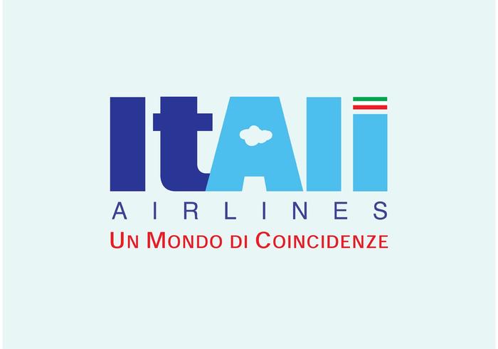 ItAli Airlines vector