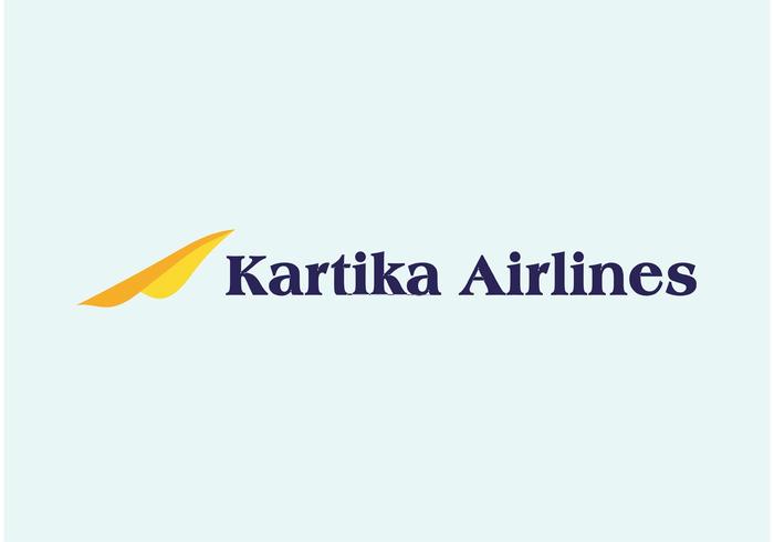 aerolíneas kartika vector