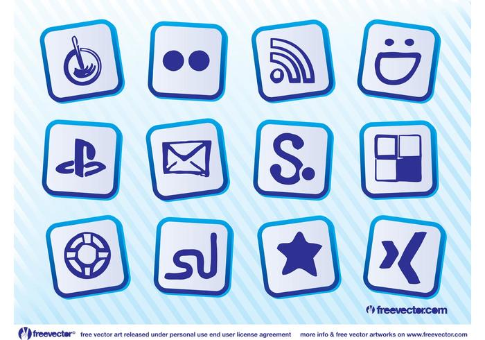 Free Social Icons vector