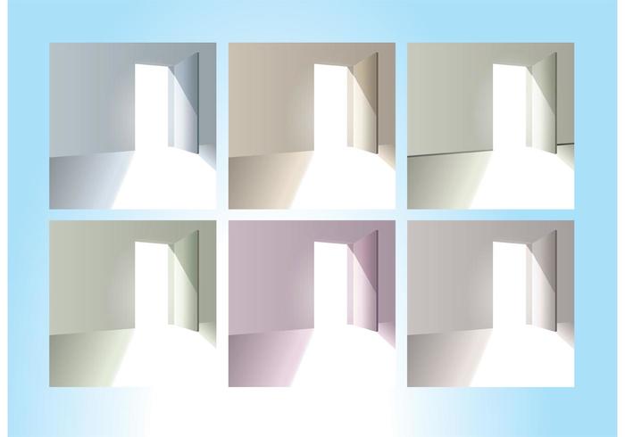 Open Door Vectors Open Door Vectors