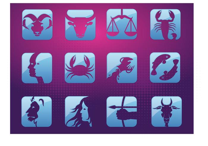 Horoscope Vector Signs Horoscope Vector Signs