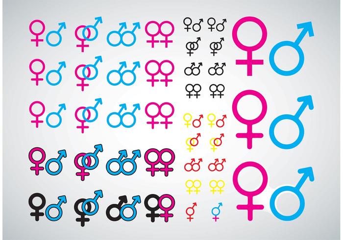 Male Female Icons Male Female Icons