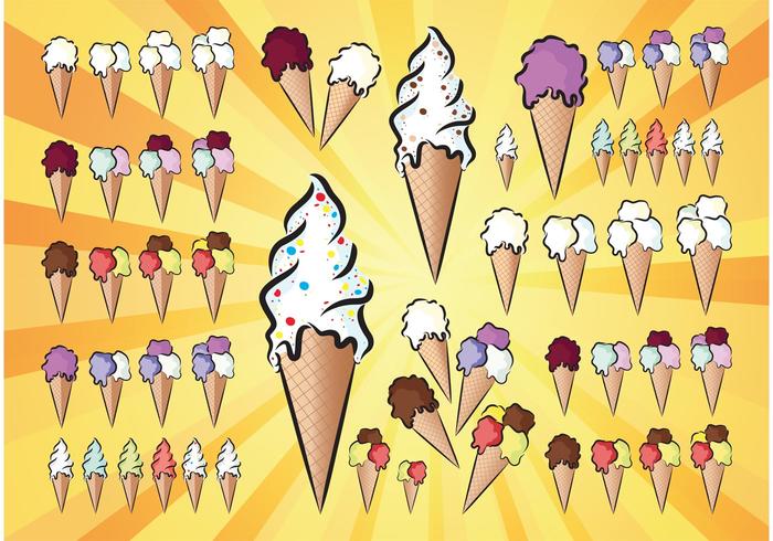 Ice Cream Vectors Ice Cream Vectors