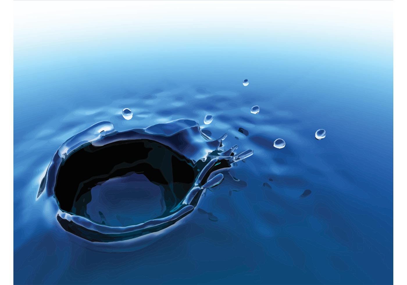 Water Splash - Download Free Vector Art, Stock Graphics & Images
