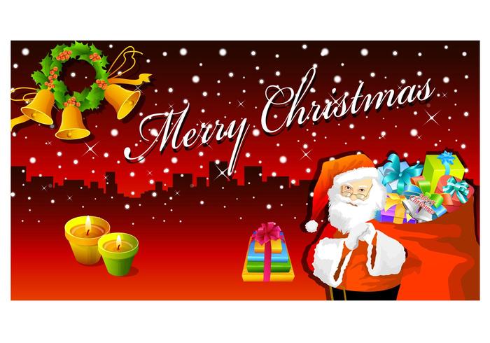 Santa Vector Art Santa Vector Art