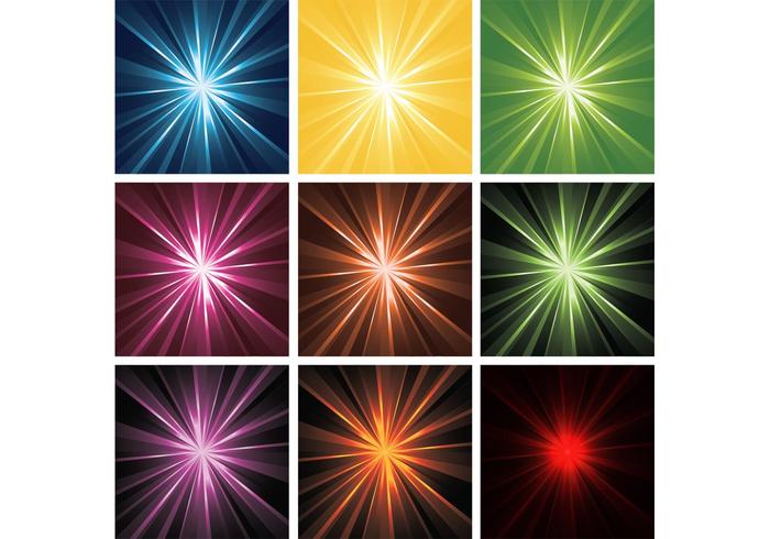Radiant Vector Backgrounds Radiant Vector Backgrounds