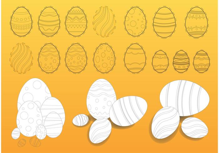 Easter Eggs Illustrations Easter Eggs Illustrations