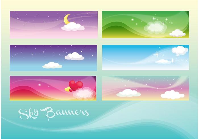 Beautiful Sky Banners