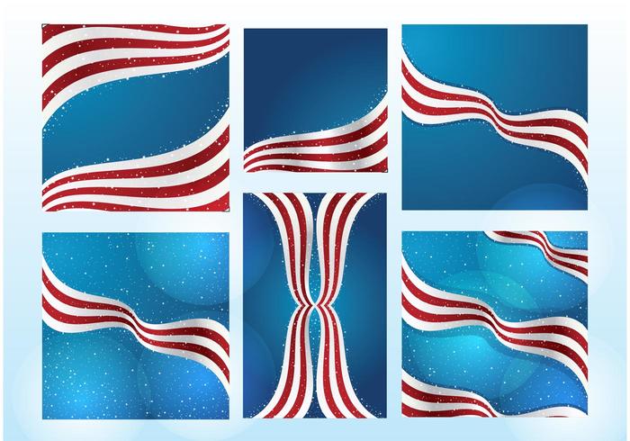 American Flag Vectors American Flag Vectors