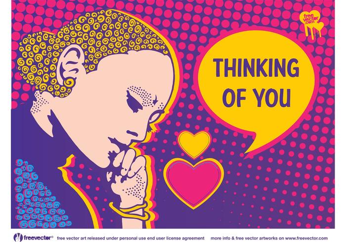 Pop Art Girl Vector Pop Art Girl Vector