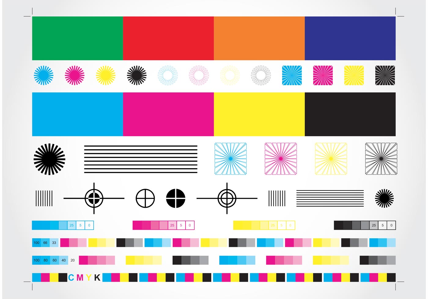 Download CMYK Chart - Download Free Vector Art, Stock Graphics & Images