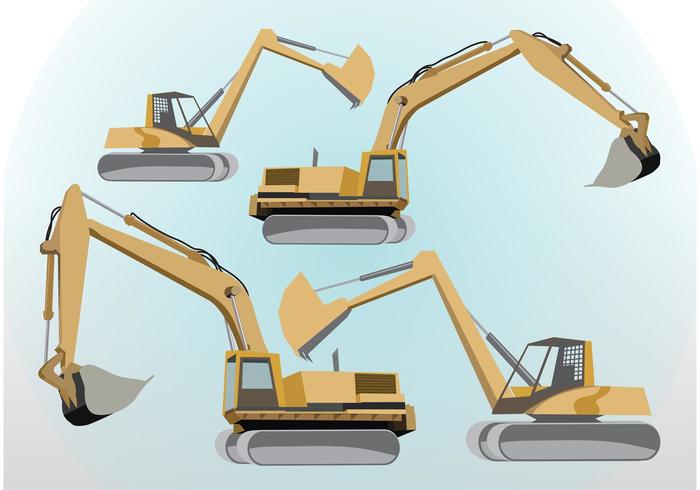 Bulldozer Vectors Bulldozer Vectors