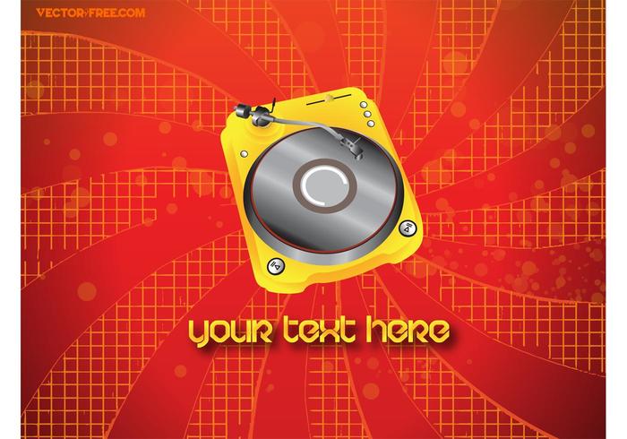 Turntable Vector Turntable Vector