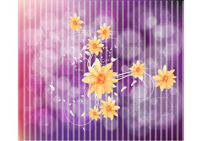Cool Flowers Vector Cool Flowers Vector