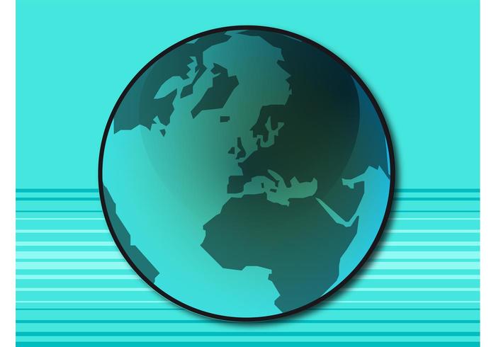 Blue Planet Vector Blue Planet Vector