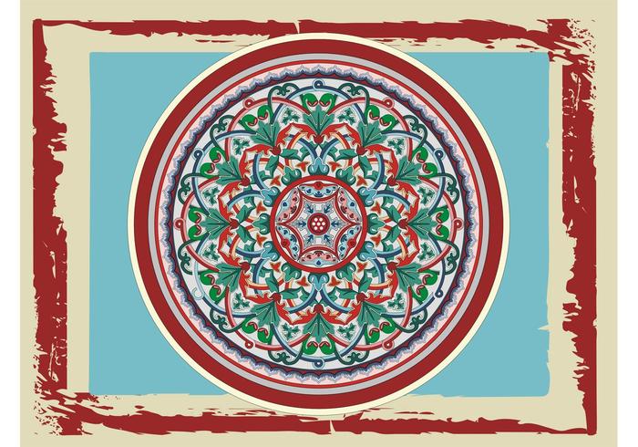 Antique Circle Decoration Antique Circle Decoration