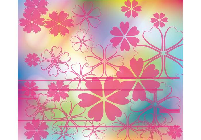 Pink Flowers Background Pink Flowers Background
