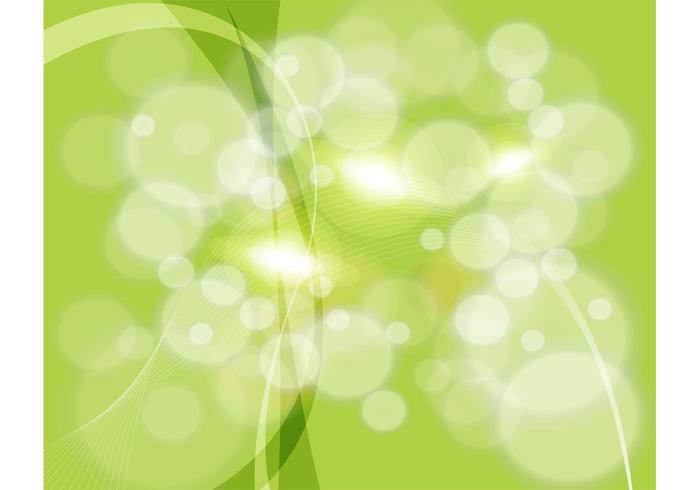 Abstract Green Vector