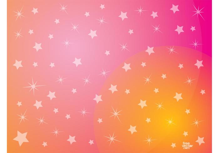 Pink Stars Background Pink Stars Background