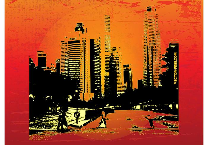Modern City Life Modern City Life