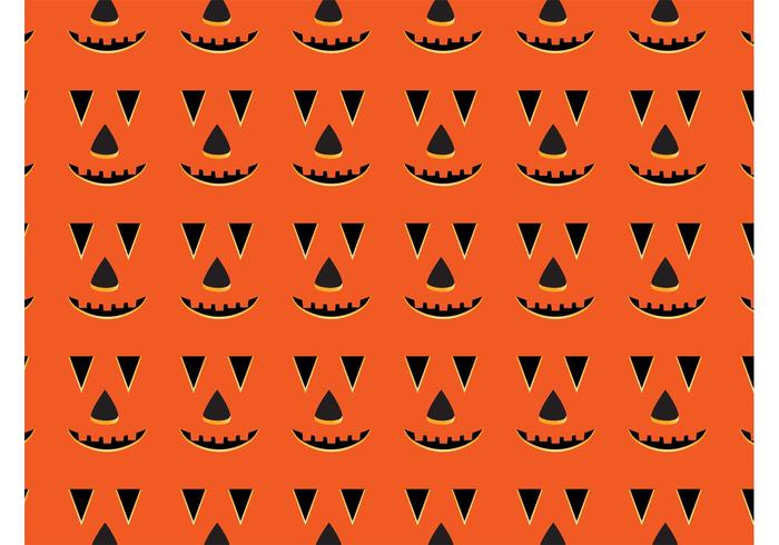 Halloween Vector Pumpkin Pattern