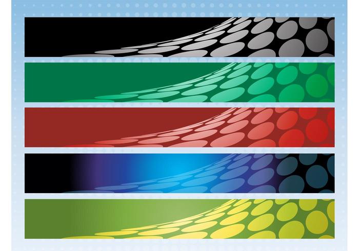 Halftone Banner Pack Halftone Banner Pack