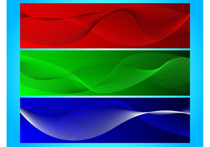 Wavy Ribbon Banners Wavy Ribbon Banners