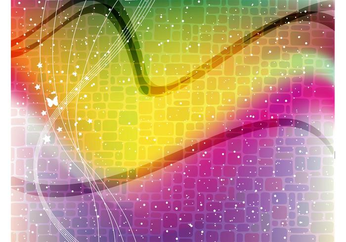 Colorful Abstract Brick Graphic Colorful Abstract Brick Graphic