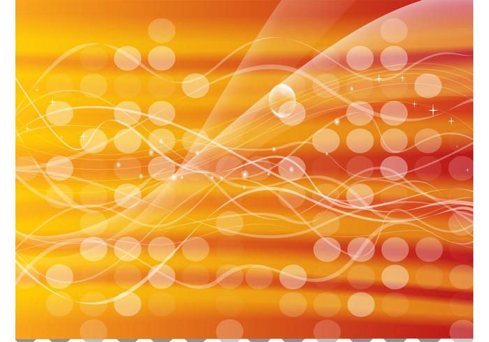 Orange Glowing Circles Background Orange Glowing Circles Background