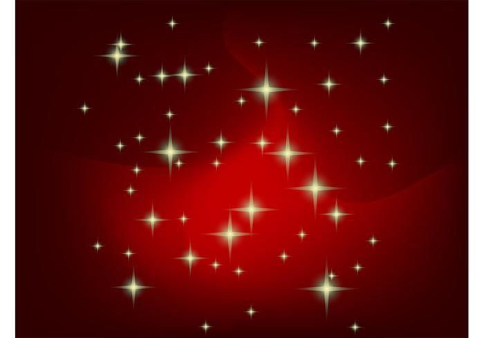 Red Christmas Stars