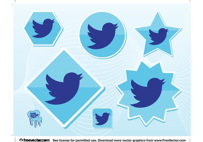 New Twitter Bird vector