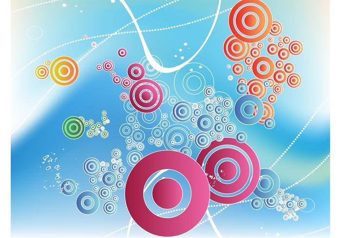 Floating Circles Design Floating Circles Design
