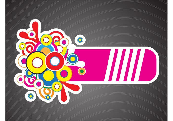 Colorful Crazy Banner Colorful Crazy Banner