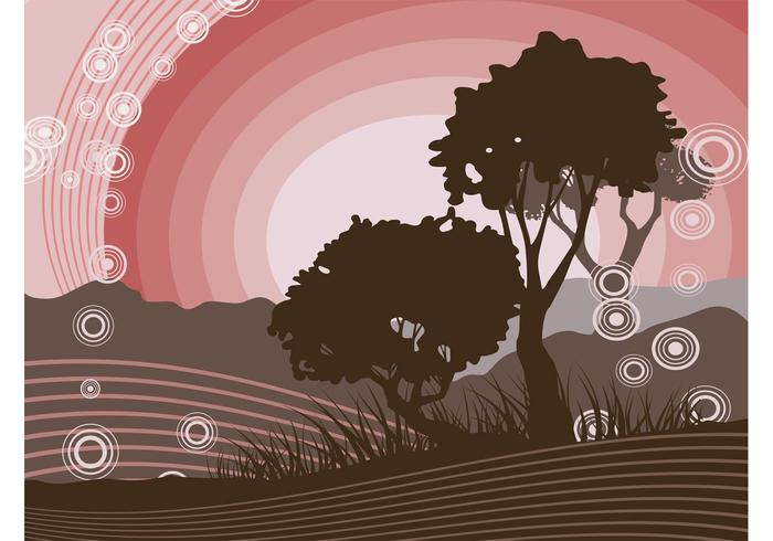 Vector Nature Scene Vector Nature Scene
