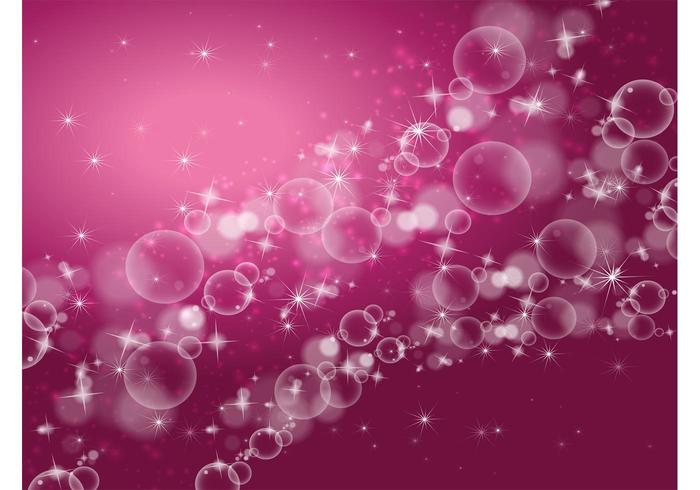 Stars Bubbles Background Stars Bubbles Background