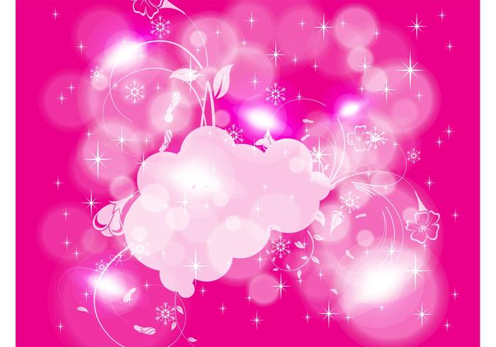 Pink Winter Background Pink Winter Background