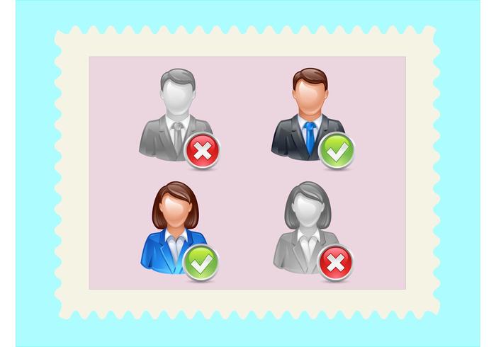 Man Woman Avatars Man Woman Avatars