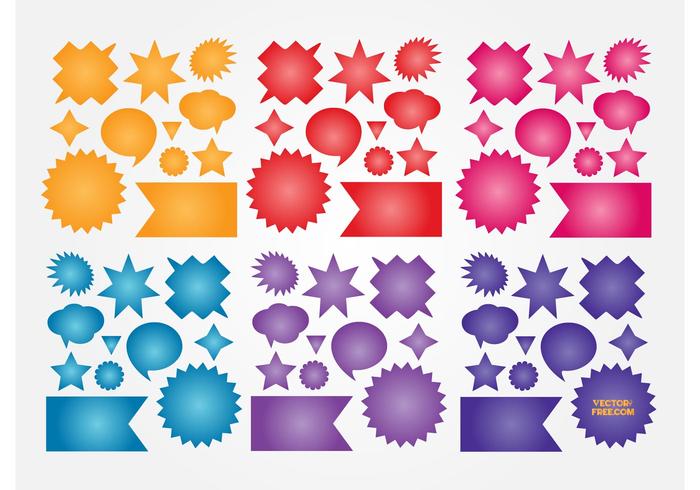 Colorful Buttons Vectors Colorful Buttons Vectors