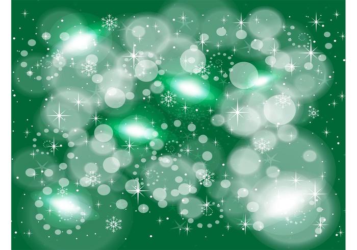 Green Snow Flake Background Green Snow Flake Background