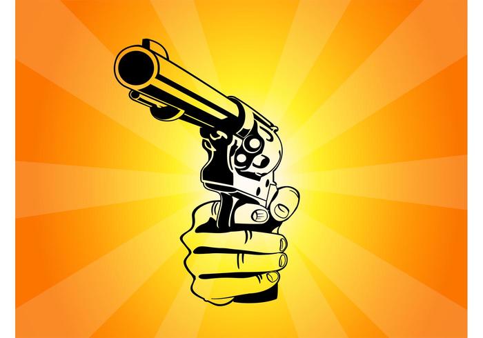 Pointing Gun Vector Pointing Gun Vector