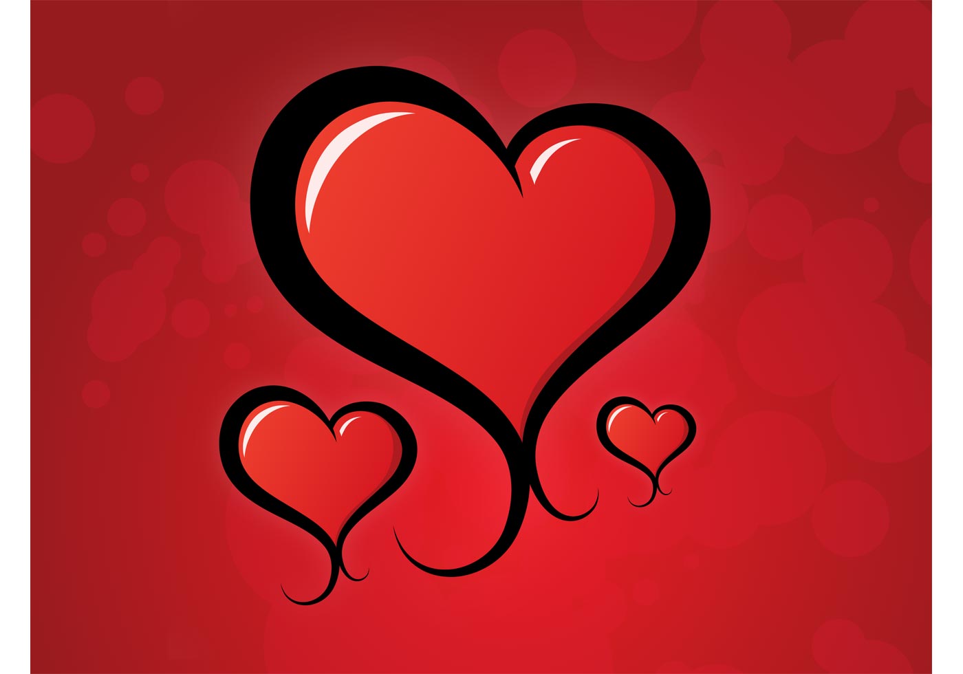Heart Swirls Vector - Download Free Vector Art, Stock Graphics & Images