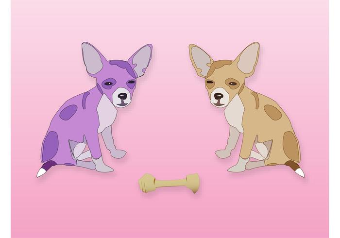 Little Dogs Vector Little Dogs Vector