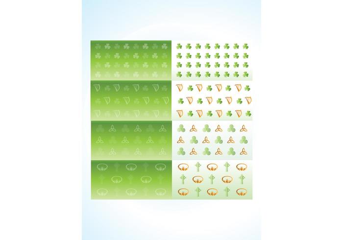 Celtic Irish Symbol Vectors Celtic Irish Symbol Vectors
