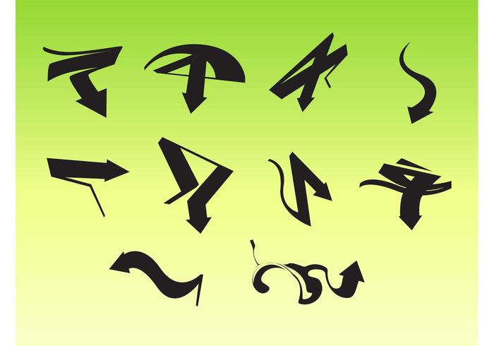 Creative Arrow Vectors Creative Arrow Vectors