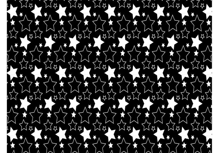 Simple Stars Pattern Simple Stars Pattern