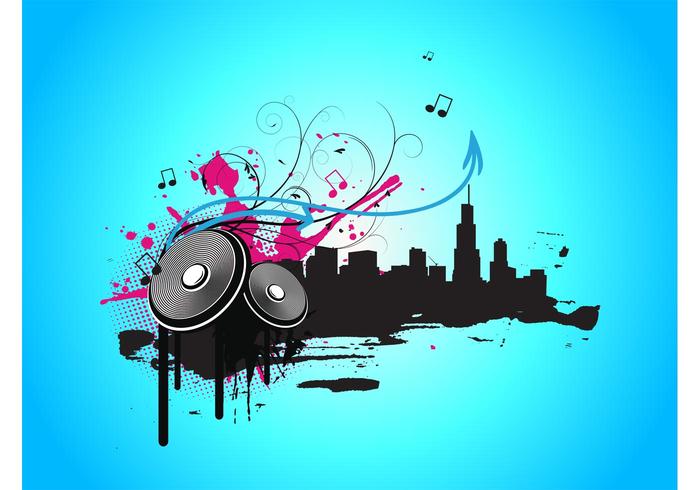 Music City Vector Graphics Music City Vector Graphics