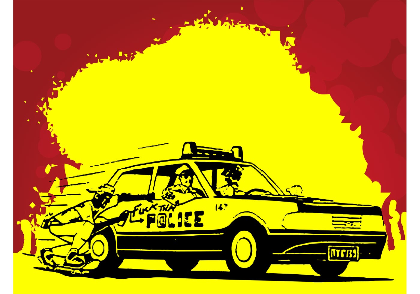 Fuck The Police - Download Free Vector Art, Stock Graphics & Images