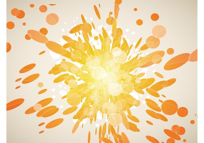 Orange Explosion Vector Graphics Orange Explosion Vector Graphics